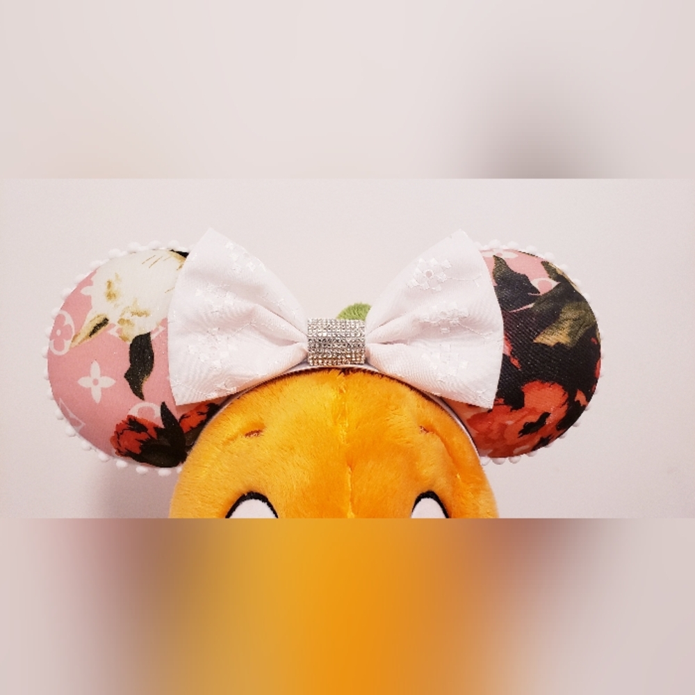 ποΈπ Luxury Inspired Floral Mouse Ears π - Picture 4 of 5
